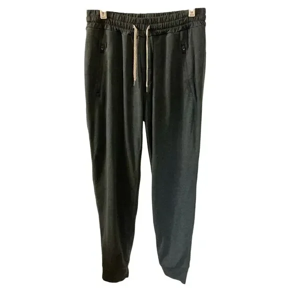 BEST SELLER Vuori Men’s Ponto Performance Pant DreamKnit Sz M Charcoal Heather